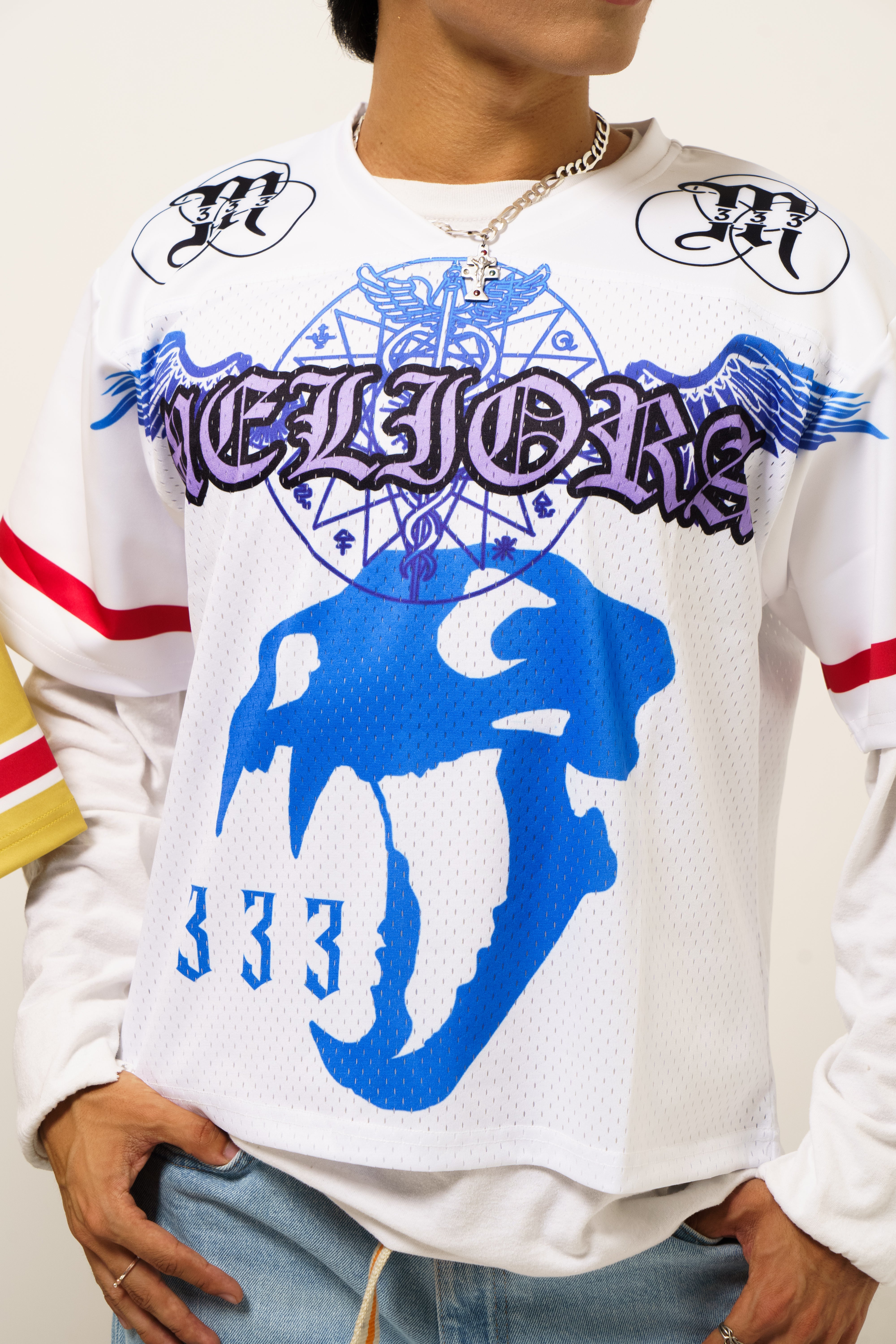 333 Mesh Jersey (white)